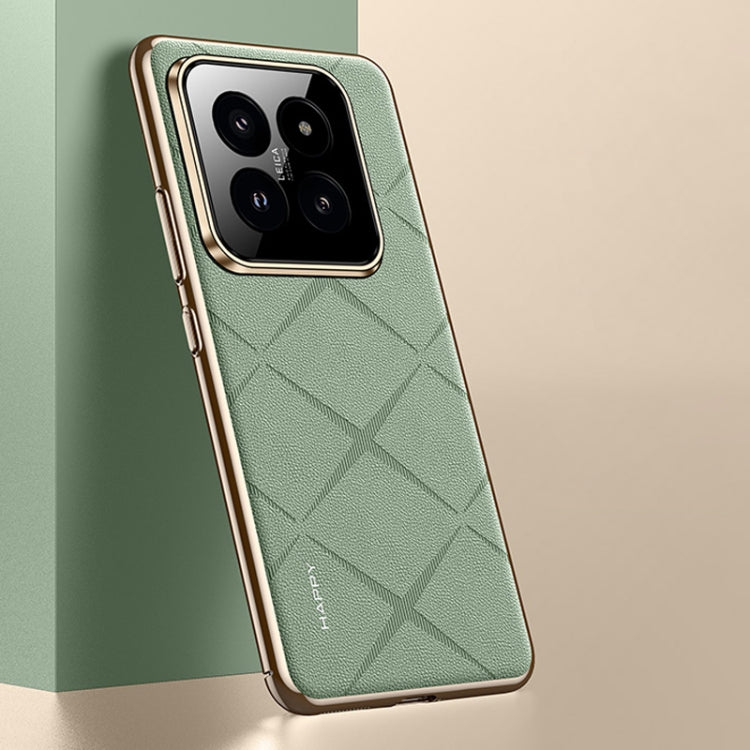 Plain Leather PC Phone Case