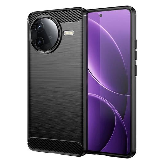 Carbon Fiber Brushed Texture TPU Phone Case, For Xiaomi Poco F7 Pro, For Xiaomi 15 Ultra, For Xiaomi Poco X7 Pro, For Xiaomi 15 Pro, For Xiaomi 15, For Xiaomi 14T Pro, For Xiaomi 14 Civi, For Xiaomi Civi 4 Pro