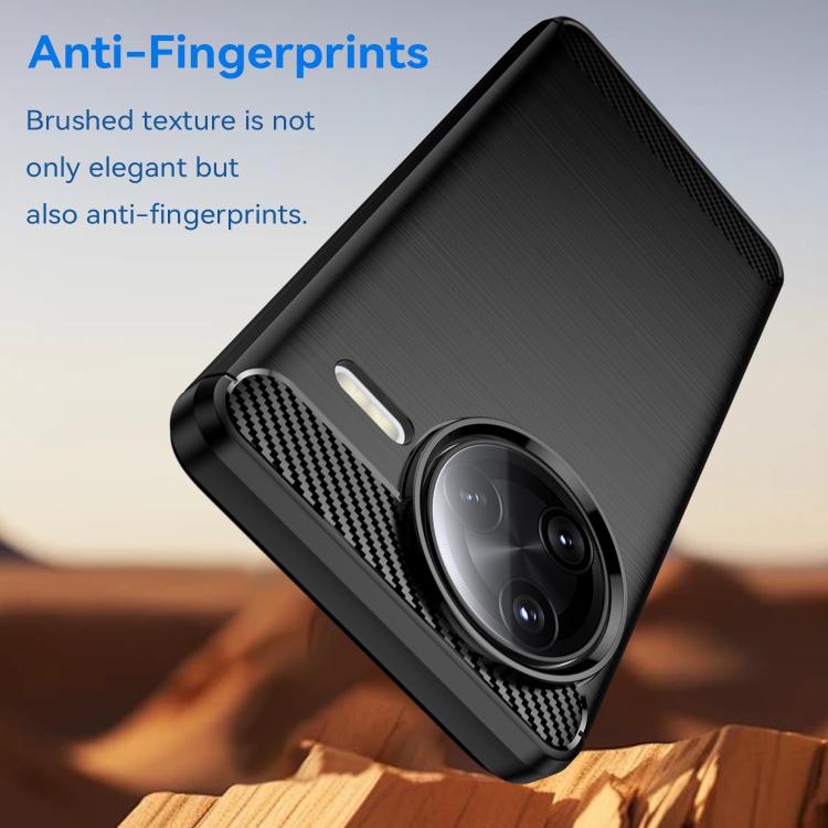 Carbon Fiber Brushed Texture TPU Phone Case