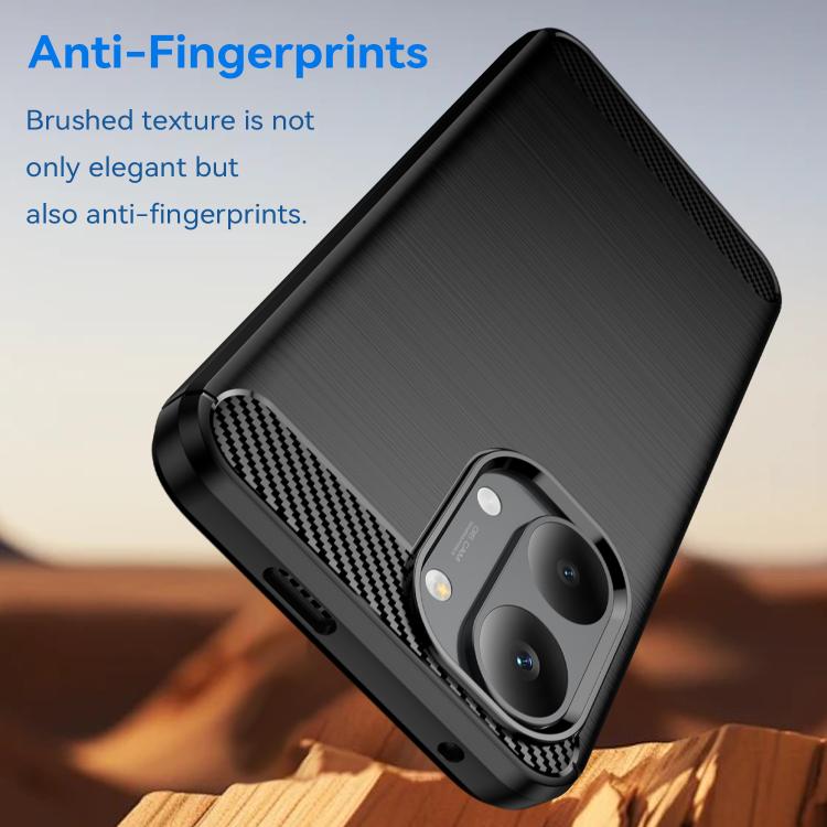 Carbon Fiber Brushed Texture TPU Phone Case, For Xiaomi Poco X8 Pro Max 5G, For Xiaomi Poco X8 Pro 5G, For Xiaomi 17 Ultra, For Xiaomi 17 Pro Max, For Xiaomi 17 Pro, For Xiaomi 17, For Xiaomi Poco M7 4G 169mm, For Xiaomi Poco M7 Plus 5G