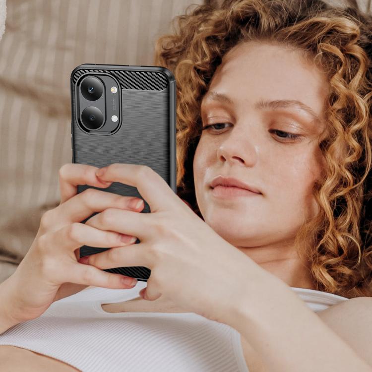 Carbon Fiber Brushed Texture TPU Phone Case, For Xiaomi Poco X8 Pro Max 5G, For Xiaomi Poco X8 Pro 5G, For Xiaomi 17 Ultra, For Xiaomi 17 Pro Max, For Xiaomi 17 Pro, For Xiaomi 17, For Xiaomi Poco M7 4G 169mm, For Xiaomi Poco M7 Plus 5G