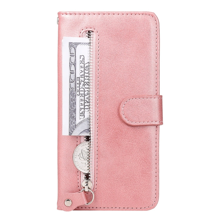 Fashion Calf Texture Zipper Leather Phone Case, For Xiaomi Poco F6