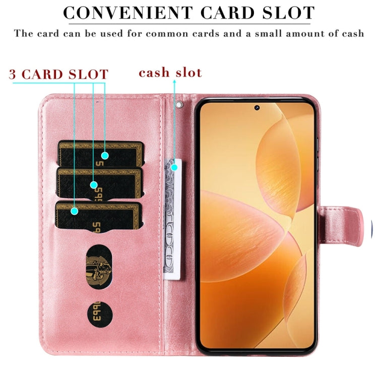 Fashion Calf Texture Zipper Leather Phone Case