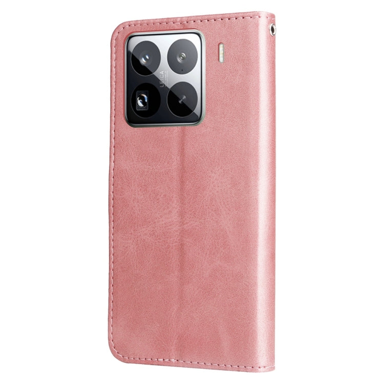 Fashion Calf Texture Zipper Leather Phone Case, For Xiaomi 15 Pro, For Xiaomi 15, For Xiaomi 14T Pro, For Xiaomi 14T