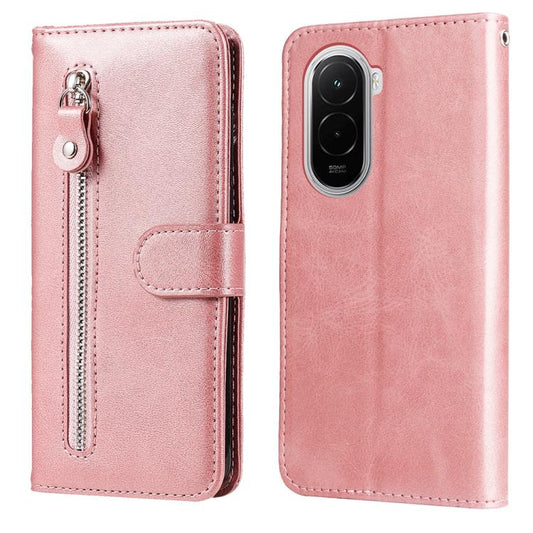 Fashion Calf Texture Zipper Leather Phone Case
