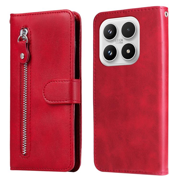 Fashion Calf Texture Zipper Leather Phone Case, For Xiaomi 17 Ultra, For Xiaomi 17 Pro Max, For Xiaomi 17 Pro, For Xiaomi 17