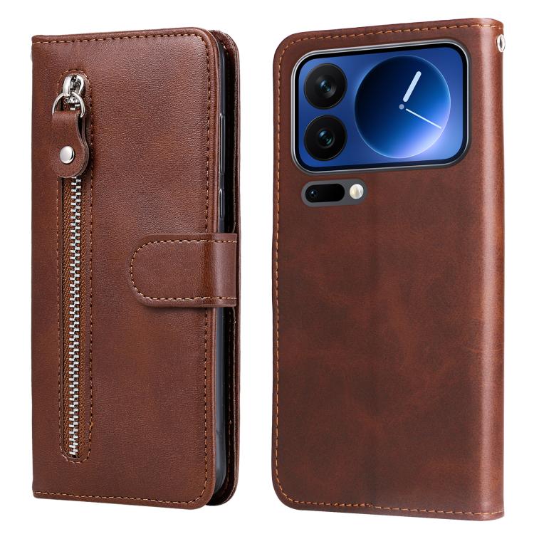 Fashion Calf Texture Zipper Leather Phone Case, For Xiaomi 17 Ultra, For Xiaomi 17 Pro Max, For Xiaomi 17 Pro, For Xiaomi 17