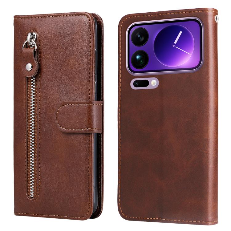 Fashion Calf Texture Zipper Leather Phone Case, For Xiaomi 17 Ultra, For Xiaomi 17 Pro Max, For Xiaomi 17 Pro, For Xiaomi 17