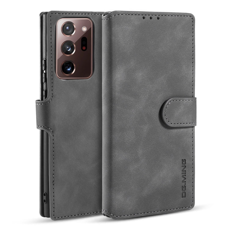 DG.MING Retro Oil Side Horizontal Flip Case with Holder & Card Slots & Wallet, For Samsung Galaxy Note20 Ultra, For Samsung Galaxy Note20, For OnePlus Nord, For OPPO Realme C11