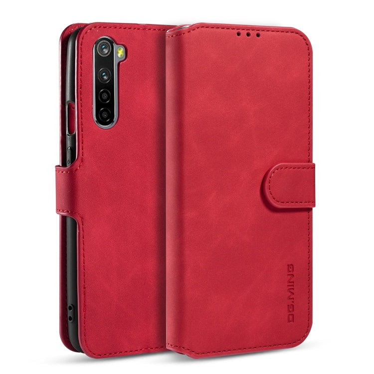 DG.MING Retro Oil Side Horizontal Flip Case with Holder & Card Slots & Wallet, For Samsung Galaxy Note20 Ultra, For Samsung Galaxy Note20, For OnePlus Nord, For OPPO Realme C11