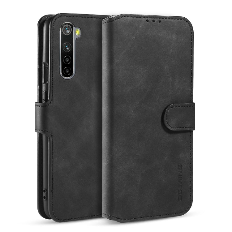 DG.MING Retro Oil Side Horizontal Flip Case with Holder & Card Slots & Wallet, For Samsung Galaxy Note20 Ultra, For Samsung Galaxy Note20, For OnePlus Nord, For OPPO Realme C11