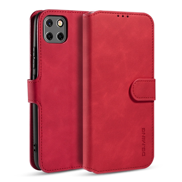 DG.MING Retro Oil Side Horizontal Flip Case with Holder & Card Slots & Wallet, For Samsung Galaxy Note20 Ultra, For Samsung Galaxy Note20, For OnePlus Nord, For OPPO Realme C11