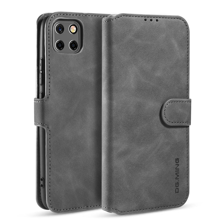 DG.MING Retro Oil Side Horizontal Flip Case with Holder & Card Slots & Wallet, For Samsung Galaxy Note20 Ultra, For Samsung Galaxy Note20, For OnePlus Nord, For OPPO Realme C11