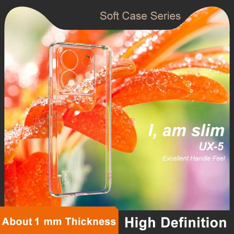 imak UX-5 Series Super Slim Transparent Shockproof TPU Protective Case, For Xiaomi POCO M7 Pro 5G, For Xiaomi 15 Pro, For Xiaomi 15, For Xiaomi 14T Pro, For Xiaomi 14T, For Xiaomi POCO M6 4G