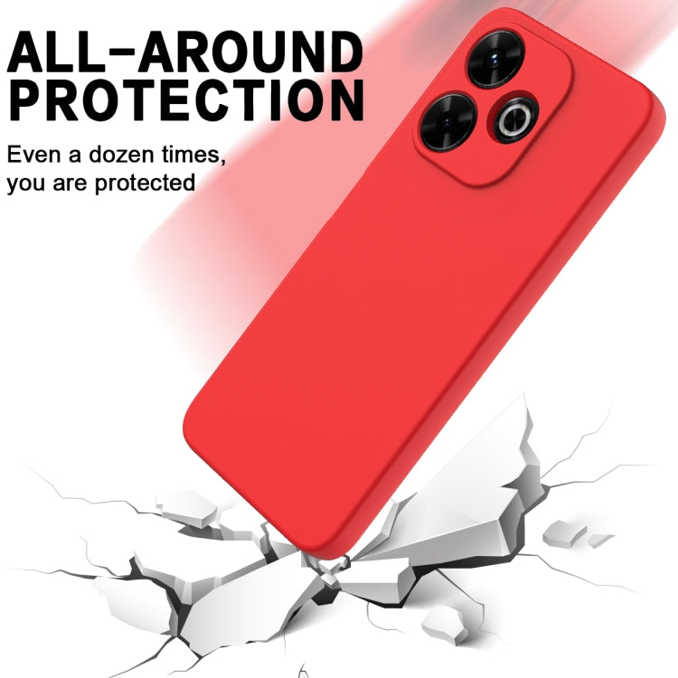 Solid Color Liquid Silicone Dropproof Full Coverage Phone Case