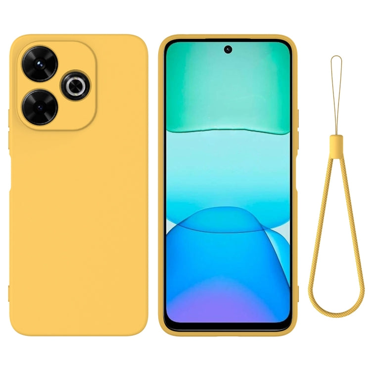 Solid Color Liquid Silicone Dropproof Full Coverage Phone Case