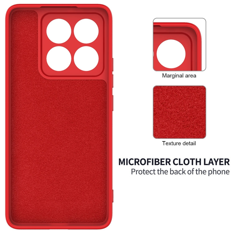 Solid Color Liquid Silicone Dropproof Full Coverage Phone Case