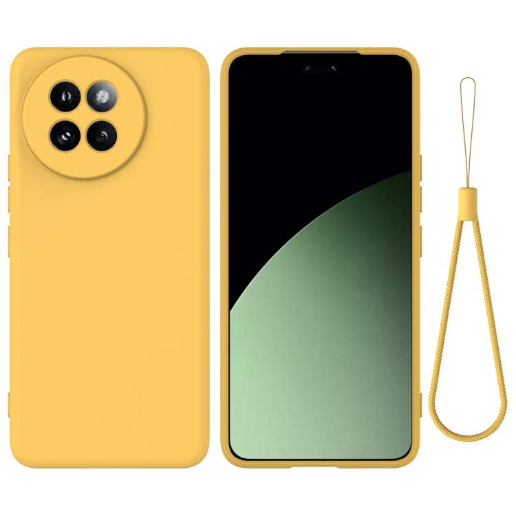Solid Color Liquid Silicone Dropproof Full Coverage Phone Case