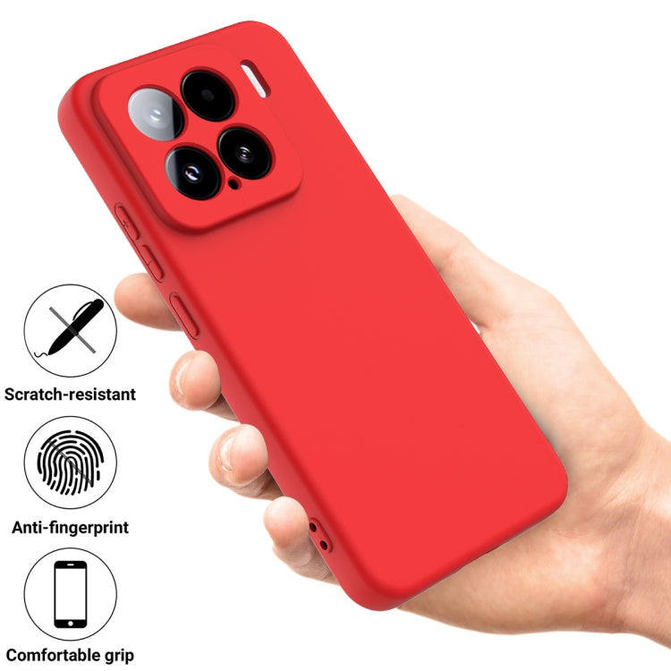 Solid Color Liquid Silicone Dropproof Full Coverage Phone Case, For Xiaomi 15, For Xiaomi 14T Pro, For Xiaomi 14T, For Xiaomi Poco M6 4G, For Xiaomi Poco M6 Plus, For Xiaomi 14 Civi / Civi 4 Pro