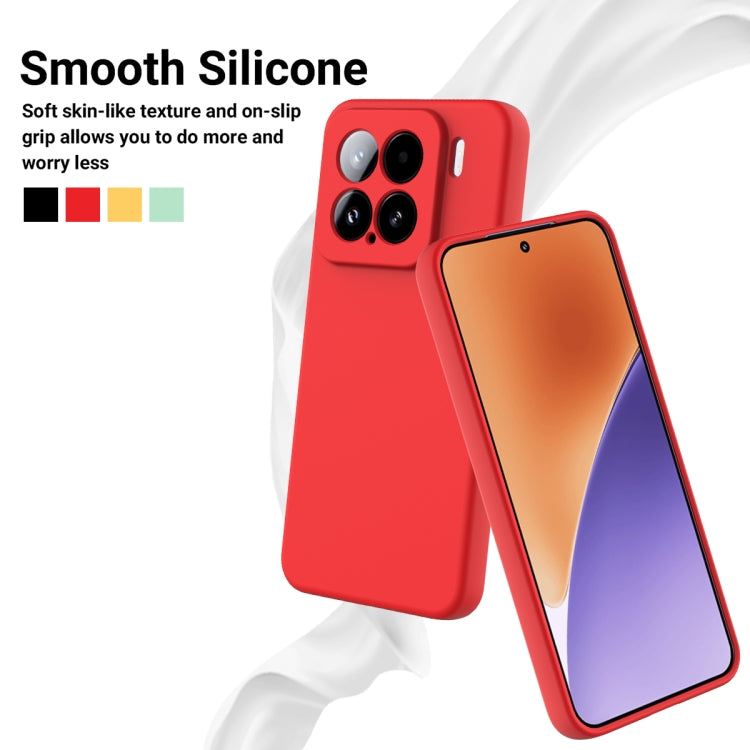 Solid Color Liquid Silicone Dropproof Full Coverage Phone Case, For Xiaomi 15, For Xiaomi 14T Pro, For Xiaomi 14T, For Xiaomi Poco M6 4G, For Xiaomi Poco M6 Plus, For Xiaomi 14 Civi / Civi 4 Pro