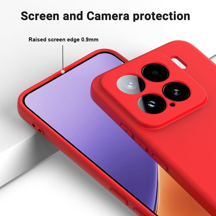 Solid Color Liquid Silicone Dropproof Full Coverage Phone Case, For Xiaomi 15, For Xiaomi 14T Pro, For Xiaomi 14T, For Xiaomi Poco M6 4G, For Xiaomi Poco M6 Plus, For Xiaomi 14 Civi / Civi 4 Pro