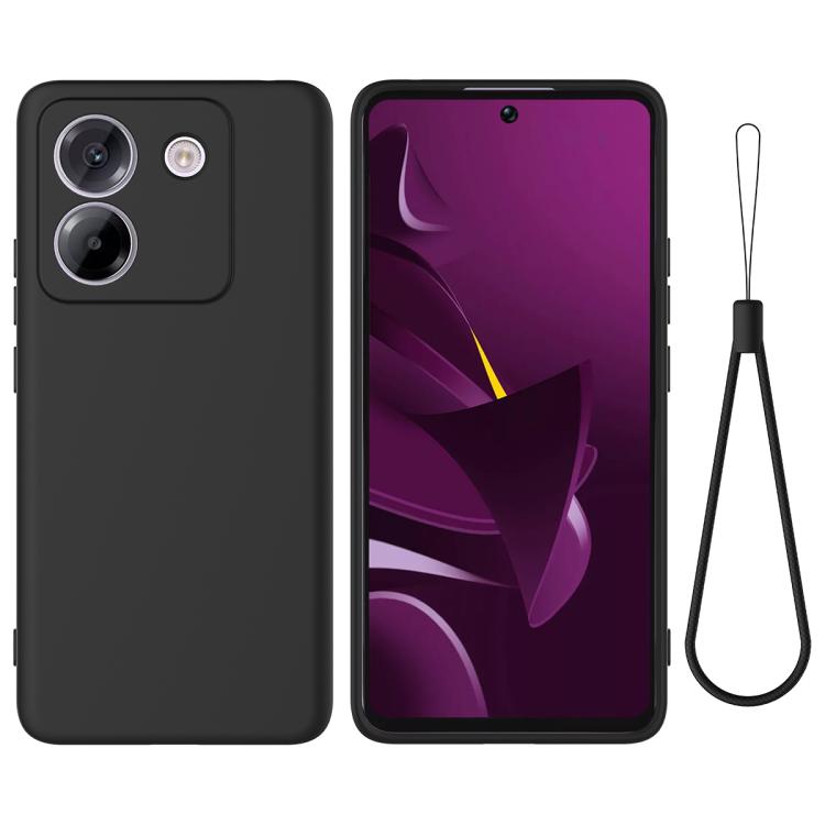Solid Color Liquid Silicone Dropproof Full Coverage Phone Case