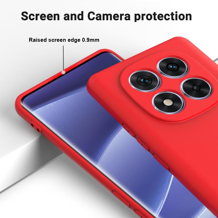 Solid Color Liquid Silicone Dropproof Full Coverage Phone Case, For Xiaomi Poco X7, For Xiaomi Poco X7 Pro, For Xiaomi Poco M7 Pro 5G, For Xiaomi 15 Pro, For Xiaomi 15, For Xiaomi 14T Pro, For Xiaomi 14T, For Xiaomi Poco M6 4G