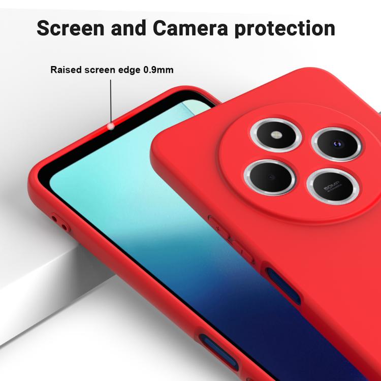 Solid Color Liquid Silicone Dropproof Full Coverage Phone Case, For Xiaomi Poco M7 5G, For Xiaomi Poco X7, For Xiaomi 15 Ultra, For Xiaomi Poco X7 Pro, For Xiaomi Poco M7 Pro 5G, For Xiaomi 15 Pro