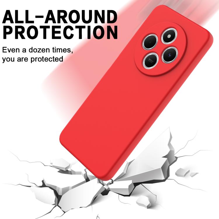 Solid Color Liquid Silicone Dropproof Full Coverage Phone Case, For Xiaomi Poco M7 5G, For Xiaomi Poco X7, For Xiaomi 15 Ultra, For Xiaomi Poco X7 Pro, For Xiaomi Poco M7 Pro 5G, For Xiaomi 15 Pro