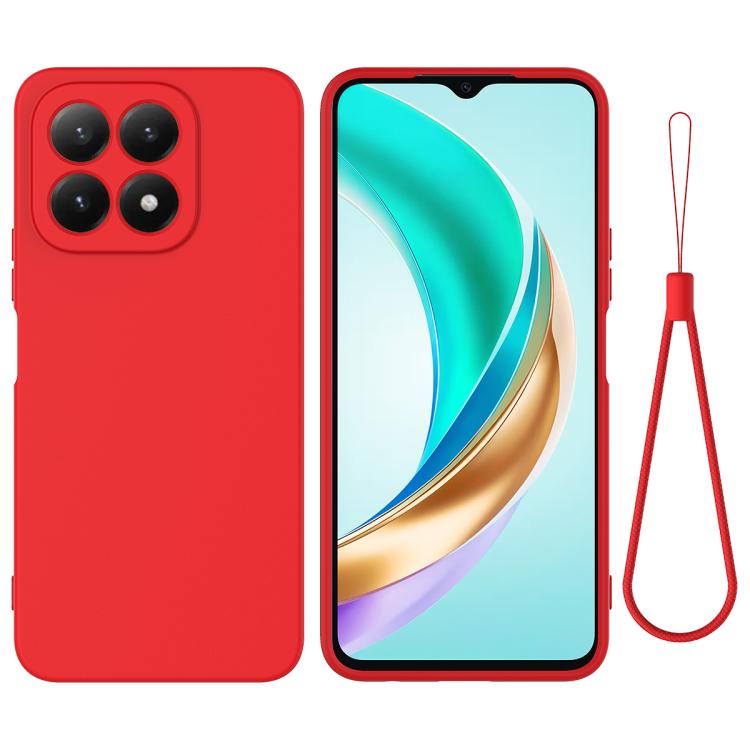 Solid Color Liquid Silicone Dropproof Full Coverage Phone Case