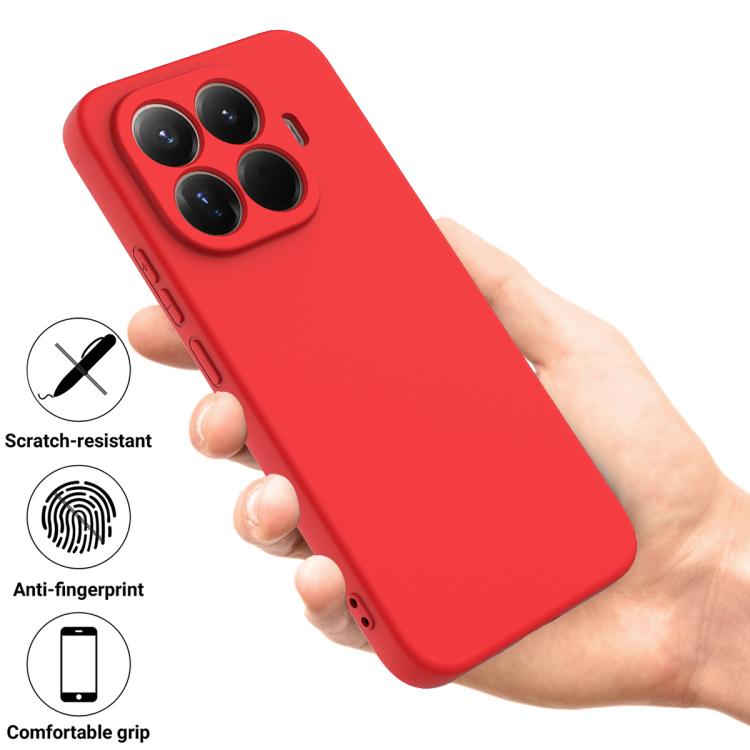 Solid Color Liquid Silicone Dropproof Full Coverage Phone Case, For Xiaomi 15T Pro 5G, For Xiaomi 15T 5G, For Xiaomi Poco C85 4G, For Xiaomi Poco F7 / Redmi Turbo 4 Pro, For Xiaomi Poco F7 Ultra, For Xiaomi Poco F7 Pro