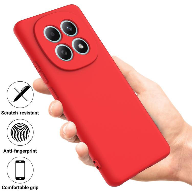 Solid Color Liquid Silicone Dropproof Full Coverage Phone Case, For Xiaomi Poco M8 5G, For Xiaomi 17 Ultra, For Xiaomi 17 Pro Max, For Xiaomi 17 Pro, For Xiaomi 17, For Xiaomi Poco M7 4G 169mm