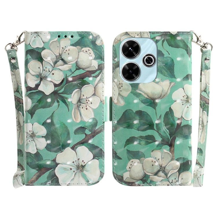 3D Colored Flip Leather Phone Case