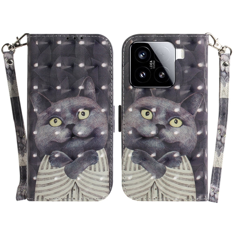 3D Colored Flip Leather Phone Case