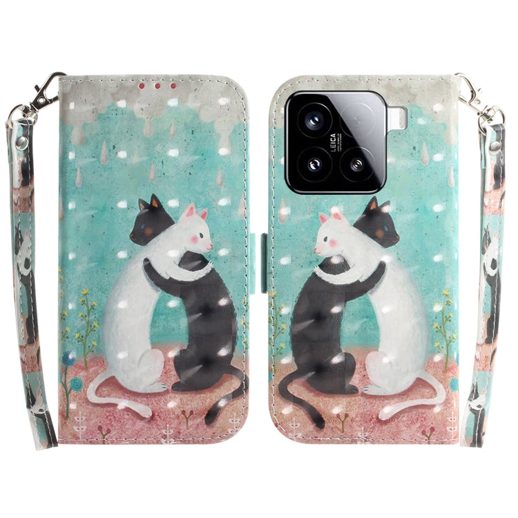 3D Colored Flip Leather Phone Case