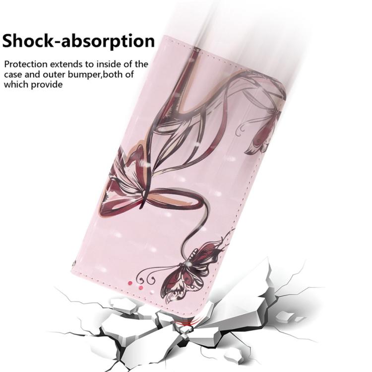 3D Colored Flip Leather Phone Case, For Xiaomi 15T 5G, For Xiaomi 15 Pro