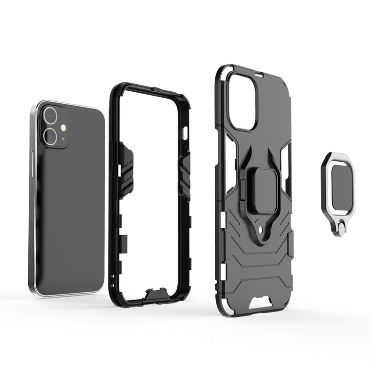 Shockproof PC + TPU Protective Case with Magnetic Ring Holder, For iPhone 12 mini, For OPPO A7 / A12, For Vivo iQOO Z1x, For Vivo X50 Pro+, For OnePlus Nord, For OPPO A72 5G, For Galaxy M01