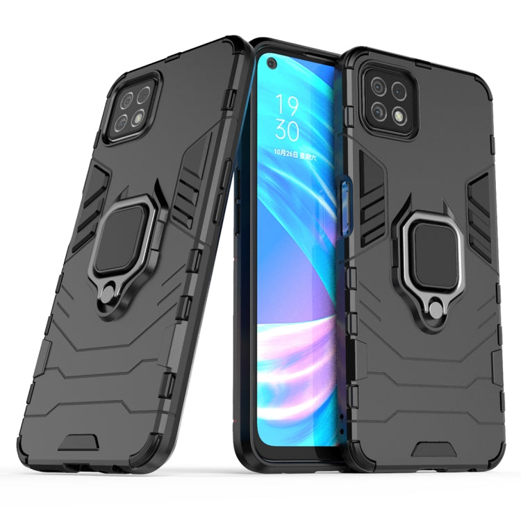 Shockproof PC + TPU Protective Case with Magnetic Ring Holder, For iPhone 12 mini, For OPPO A7 / A12, For Vivo iQOO Z1x, For Vivo X50 Pro+, For OnePlus Nord, For OPPO A72 5G, For Galaxy M01