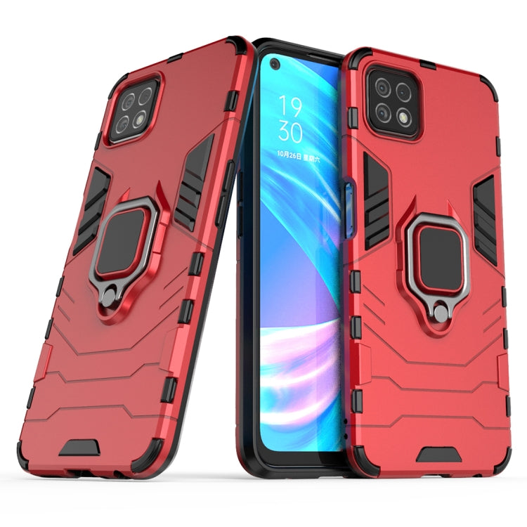 Shockproof PC + TPU Protective Case with Magnetic Ring Holder, For iPhone 12 mini, For OPPO A7 / A12, For Vivo iQOO Z1x, For Vivo X50 Pro+, For OnePlus Nord, For OPPO A72 5G, For Galaxy M01