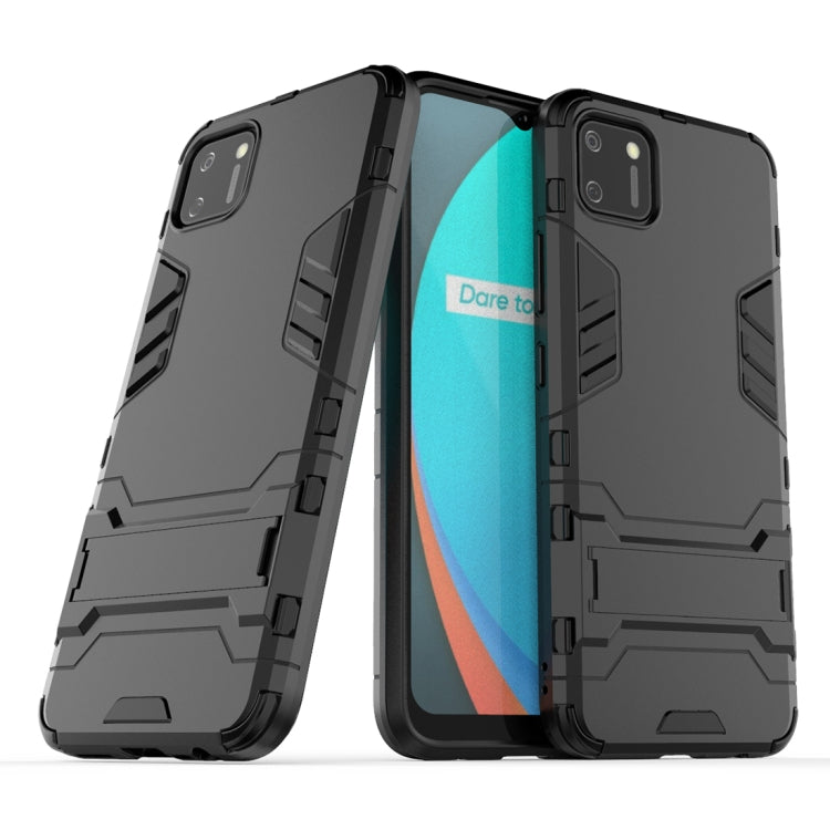 PC + TPU Shockproof Protective Case with Invisible Holder, For iPhone 12 / 12 Pro, For iPhone 12 mini, For OPPO Realme C11, For Vivo iQOO Z1x, For Vivo X50 Pro+, For Samsung Galaxy M01