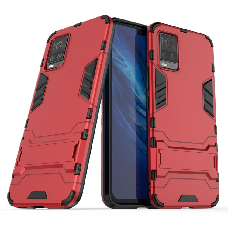 PC + TPU Shockproof Protective Case with Holder, For Vivo S7 5G, For Huawei Enjoy 20, For Huawei Maimang 9