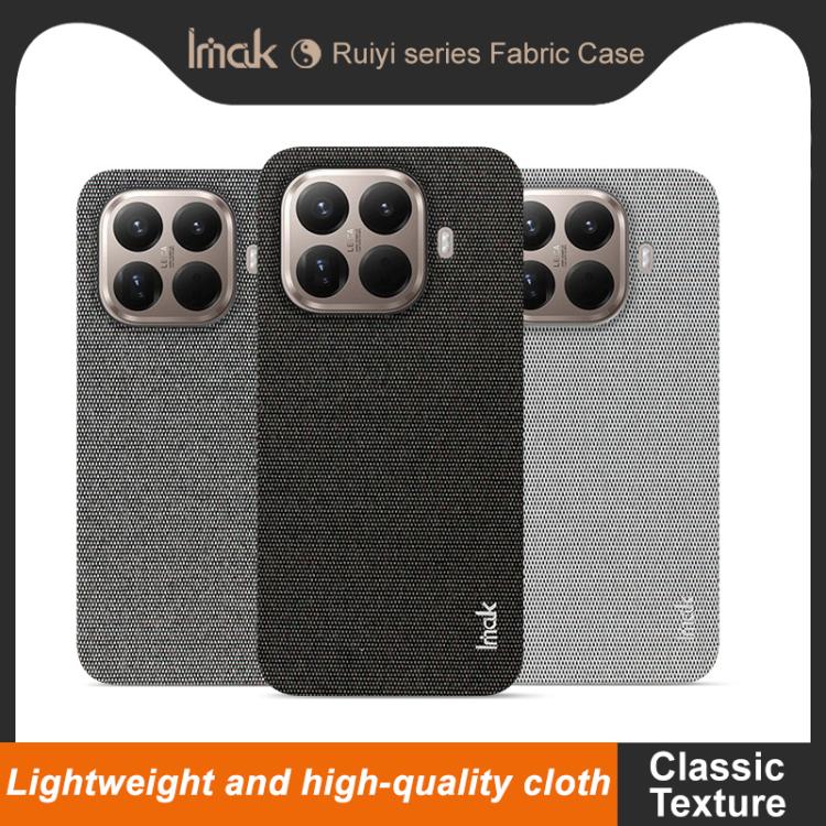 imak Ruiyi Series Cloth Texture PU + PC Phone Case, For Xiaomi 15T Pro 5G, For Xiaomi 15T 5G, For Xiaomi 15 Ultra, For Xiaomi 15 Pro, For Xiaomi 15, For Xiaomi 14T Pro, For Xiaomi 14T, For Xiaomi Poco F6 5G