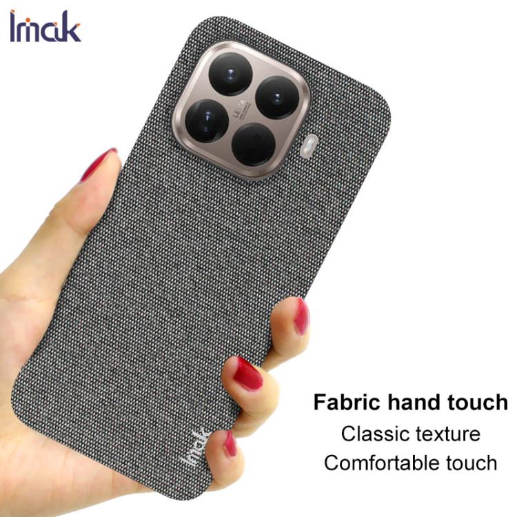 imak Ruiyi Series Cloth Texture PU + PC Phone Case, For Xiaomi 15T Pro 5G, For Xiaomi 15T 5G, For Xiaomi 15 Ultra, For Xiaomi 15 Pro, For Xiaomi 15, For Xiaomi 14T Pro, For Xiaomi 14T, For Xiaomi Poco F6 5G