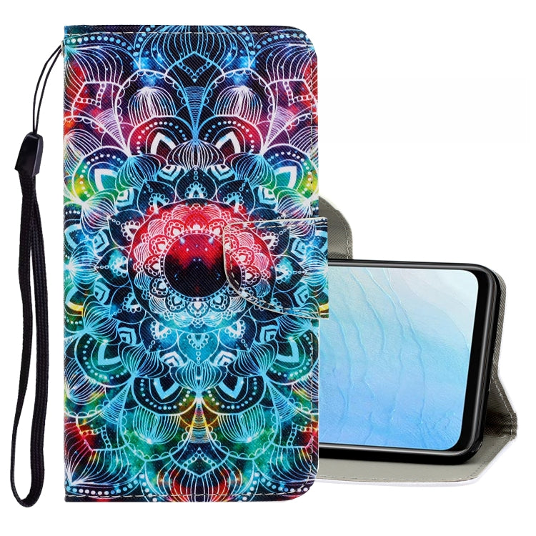 3D Colored Drawing Horizontal Flip PU Leather Case with Holder &amp; Card Slots &amp; Wallet, Series 3