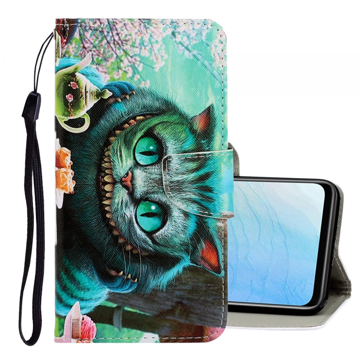 3D Colored Drawing Horizontal Flip PU Leather Case with Holder & Card Slots & Wallet, Series 3