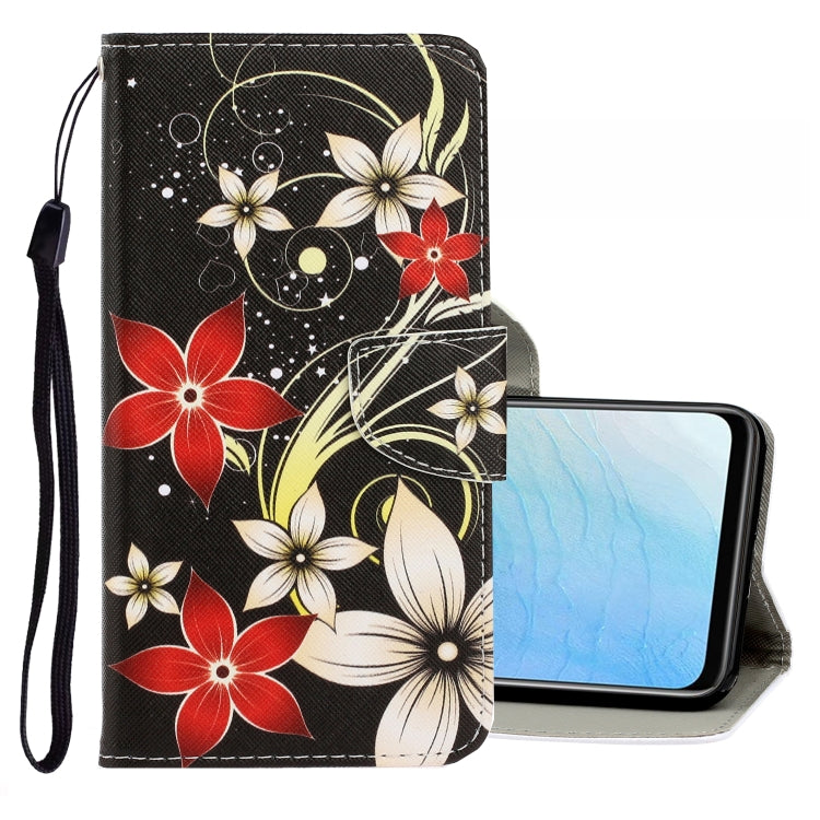 3D Colored Drawing Horizontal Flip PU Leather Case with Holder & Card Slots & Wallet, Series 3