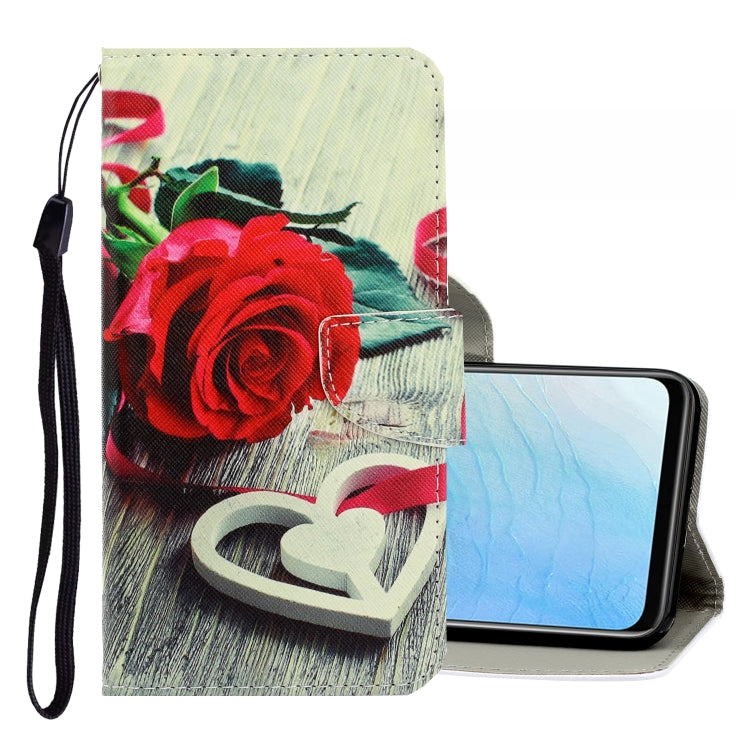 3D Colored Drawing Horizontal Flip PU Leather Case with Holder &amp; Card Slots &amp; Wallet, Series 3