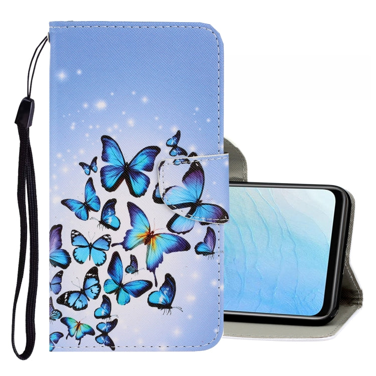 3D Colored Drawing Horizontal Flip PU Leather Case with Holder &amp; Card Slots &amp; Wallet, Series 3