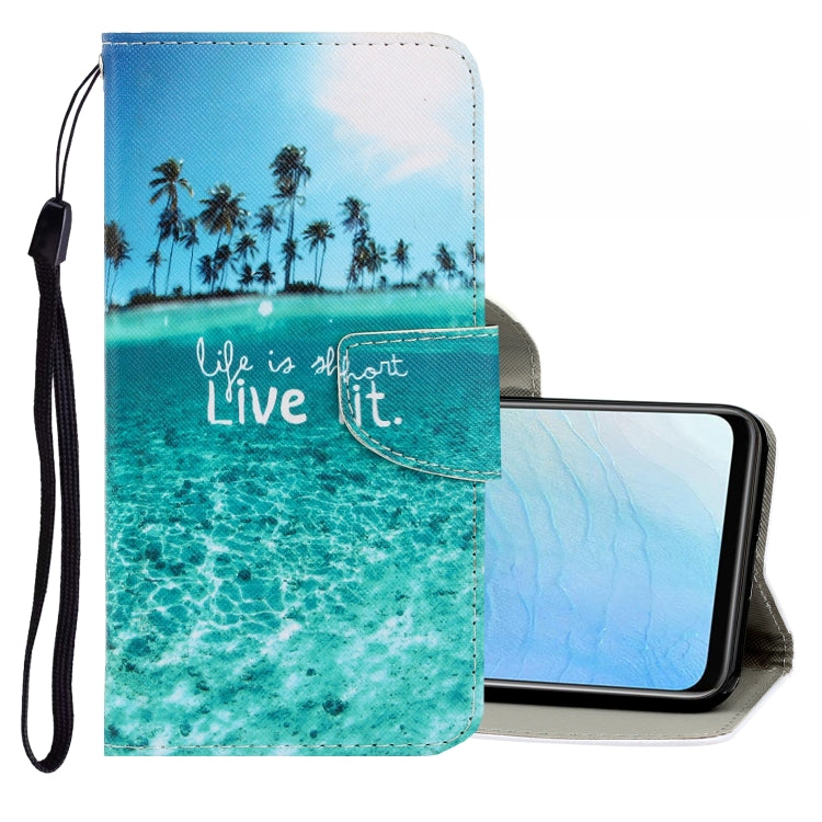 3D Colored Drawing Horizontal Flip PU Leather Case with Holder &amp; Card Slots &amp; Wallet, Series 3