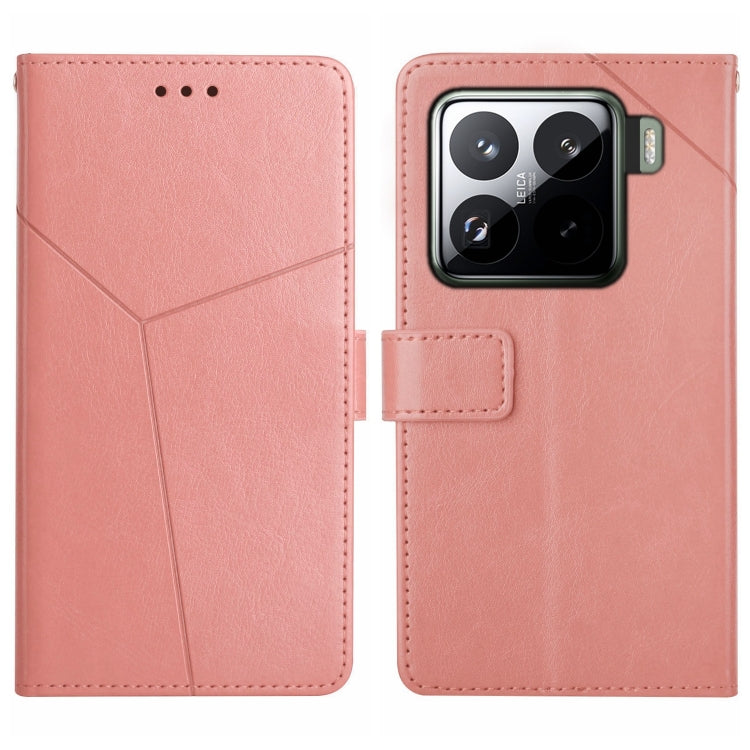 Y-shaped Pattern Flip Leather Phone Case